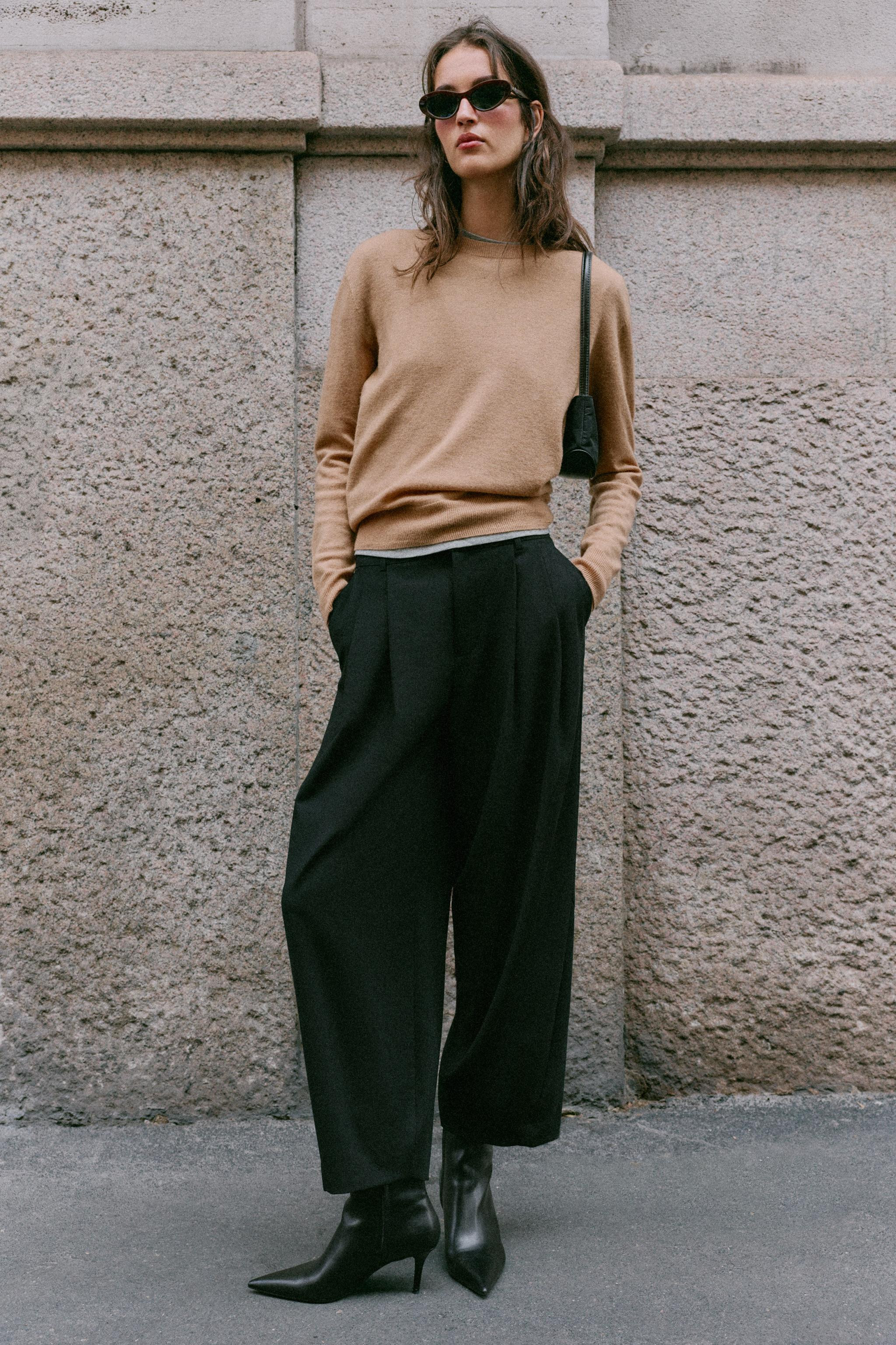 PLEATED BALLOON PANTS | Zara US