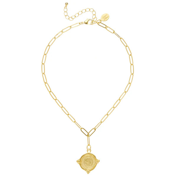 Coin Paperclip Necklace | Susan Shaw