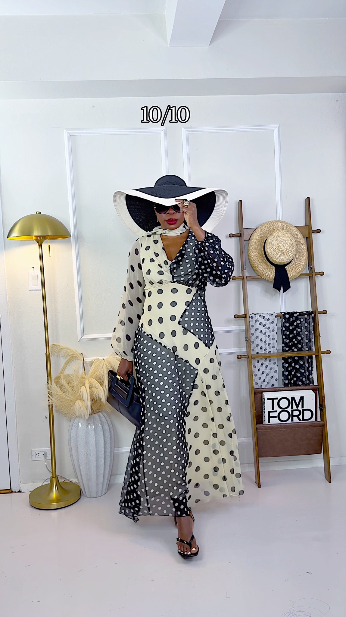 The perfect polka dot Dress does exit . This master piece here is absooutely breath taking . 10/10 🔥🔥🔥

#LTKOver40 #LTKgrwm #LTKootd