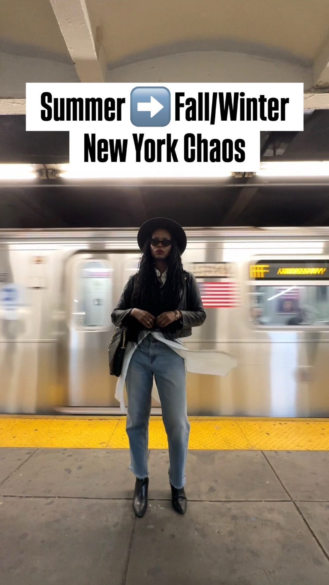 Did you see this coming?!? 😩😂

Wearing: 
✨ Black Leather Jacket by ABLE
✨ White Shirtdress by Carved Designs 
✨ Blue & Silver Textured Sweater by Anna Sui 
✨ Blue Jeans by ABLE
✨ Black Booties by ABLE 
✨ Black Large Tote by YSL 
✨ Black Rimmed Hat 

PRO TIP: Summer ➡️ Fall/ Winter 

10/10 would recommend wearing a shirt dress as a top to add dimension to your look. Instant chic! 

 

#LTKgrwm #LTKootd #LTKdayinmylife