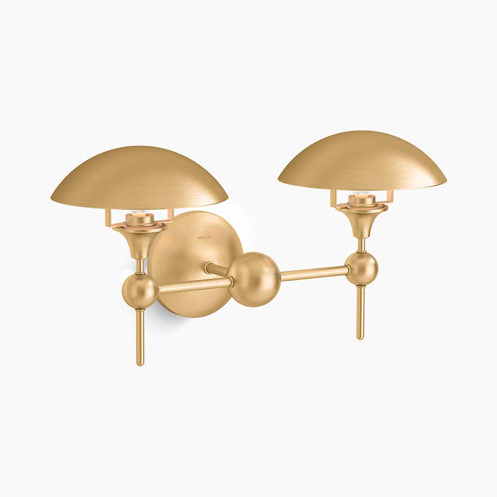 Two-light sconce | Kohler