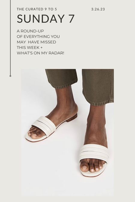 Sunday 7

Summer sandal, slide on, cream or neutral sandal

#LTKSeasonal #LTKshoecrush #LTKunder100