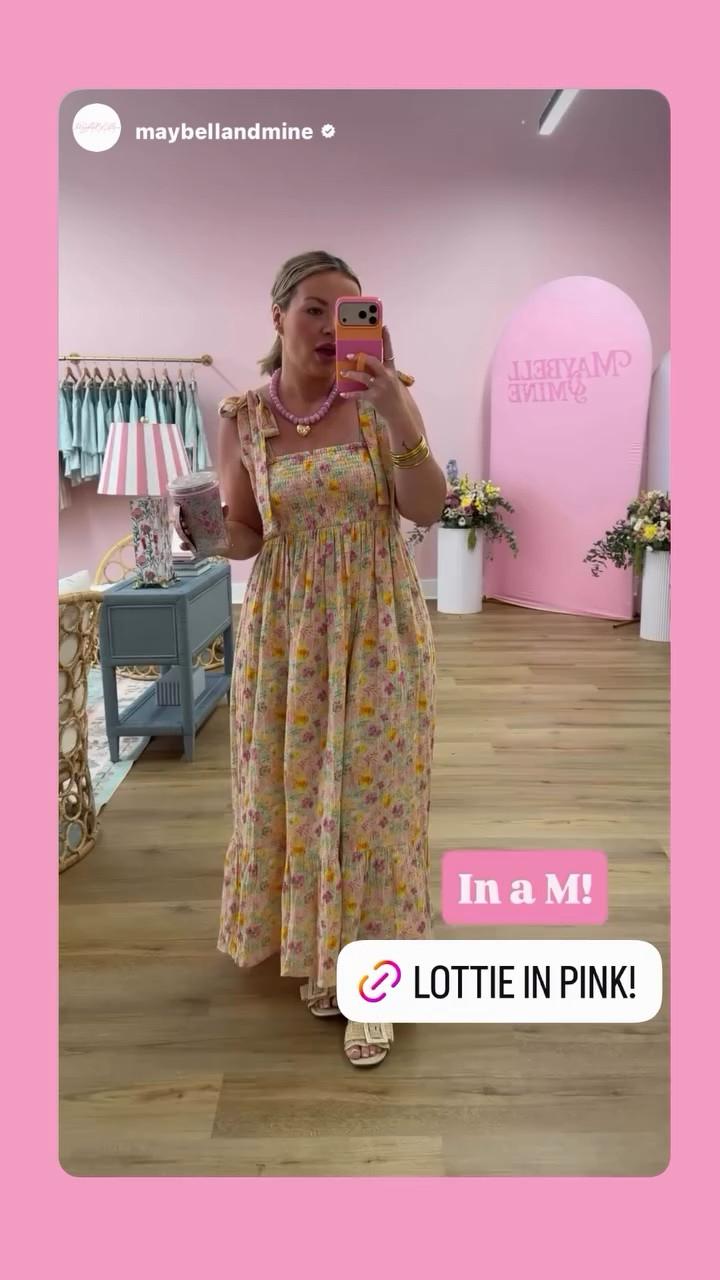 Lottie dress in pink!! 💕🌸 In a medium.

#LTKMidsize #LTKSeasonal