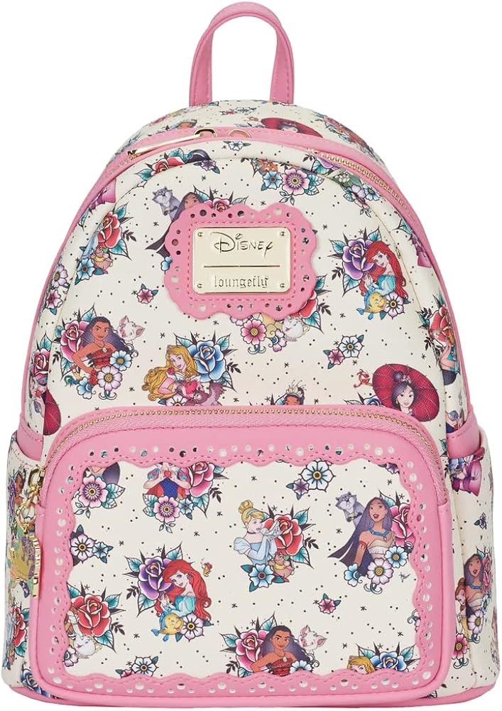 Loungefly Disney Princess AOP Tattoo Mini Backpack | Amazon (CA)