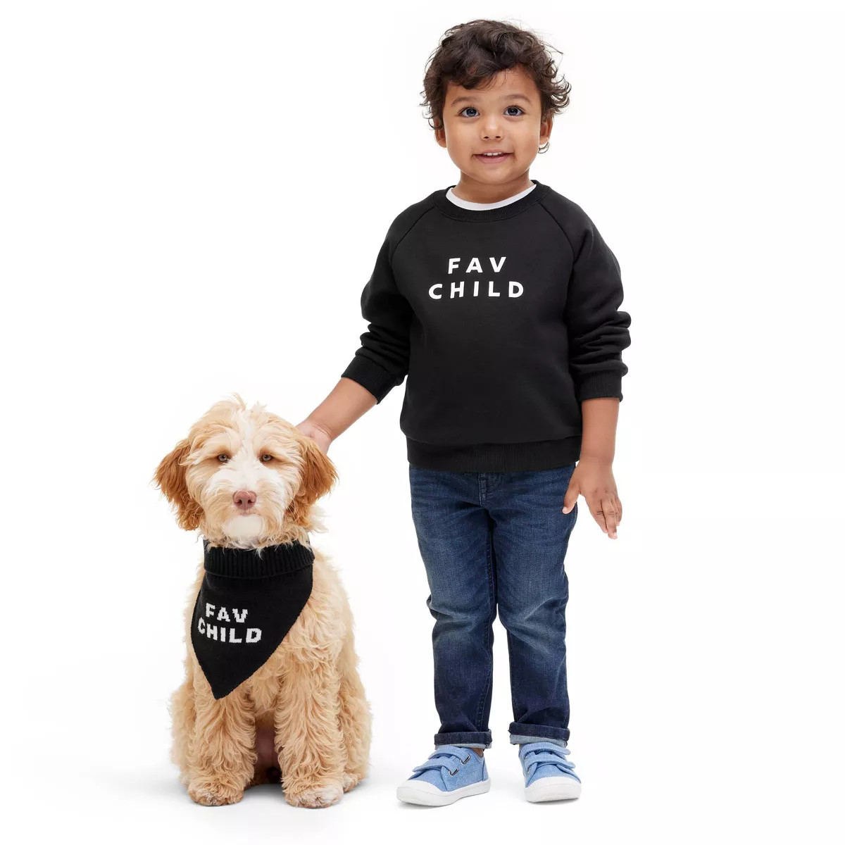 Toddler "Fav Child" Sweatshirt - Black - The Cuddle Collab - 4T | Target