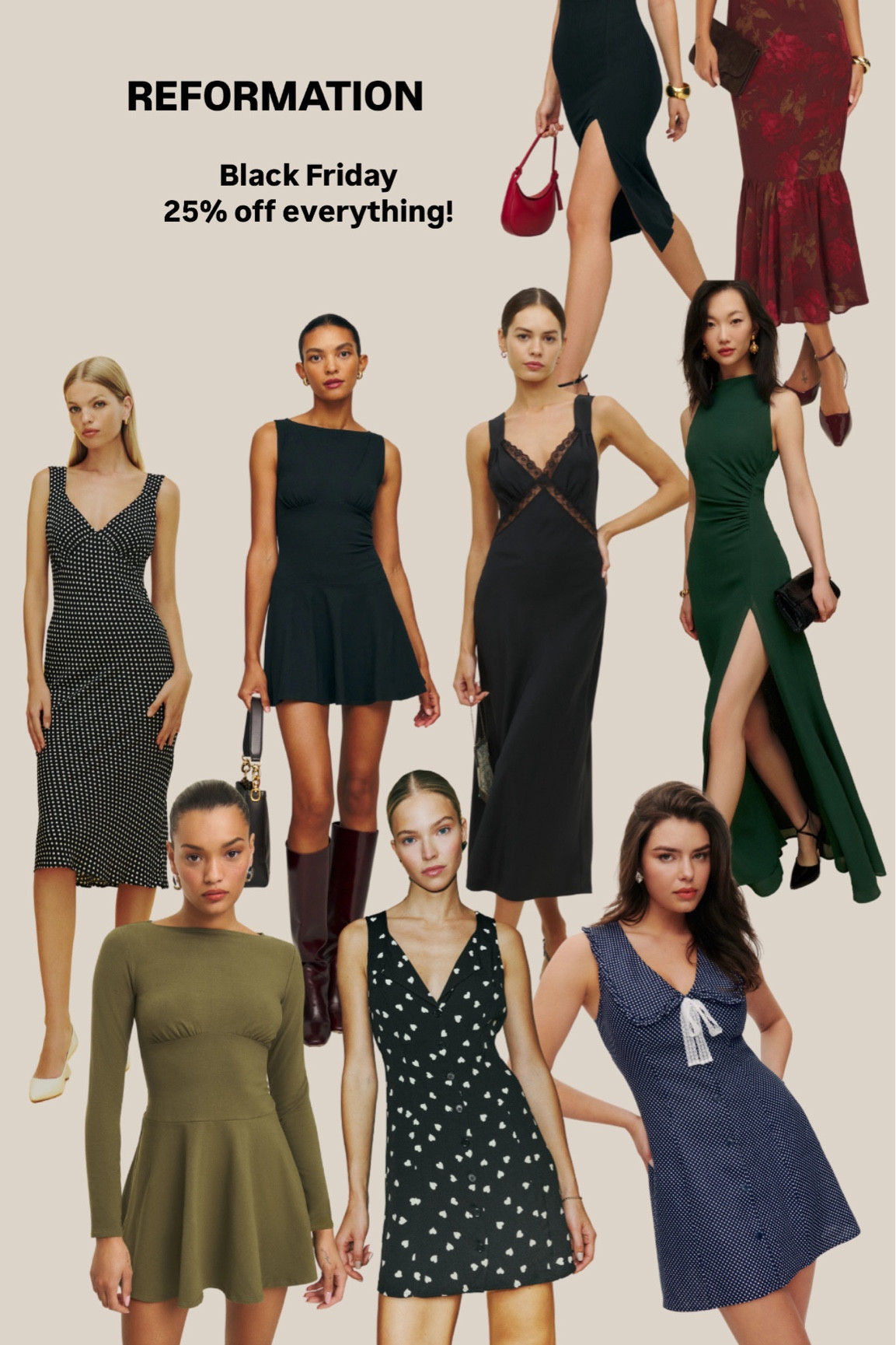 reformation Black Friday picks for a fuller bust 🍒🔥