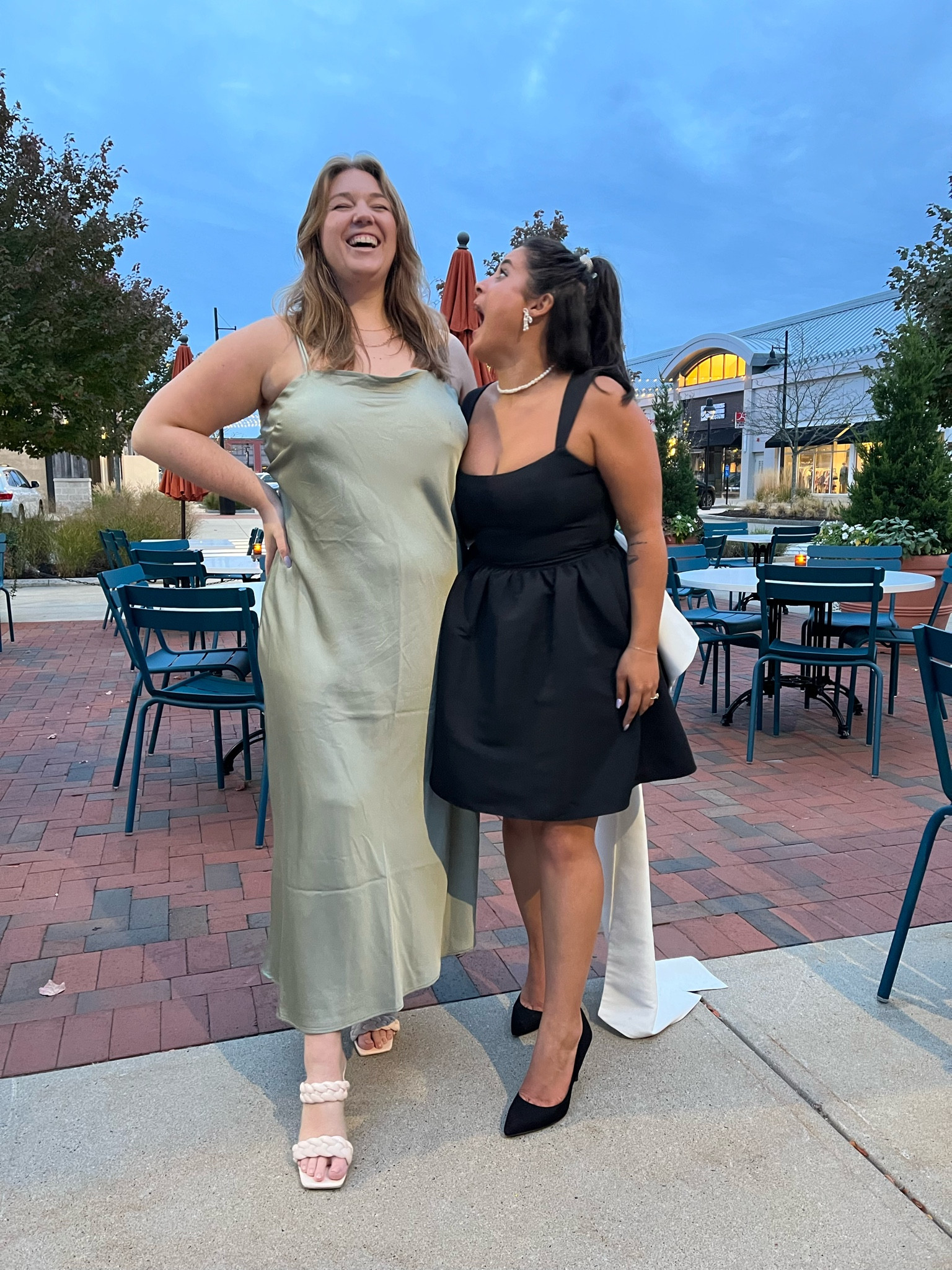 Just two best friends at the rehearsal dinner 

#LTKmidsize #LTKwedding