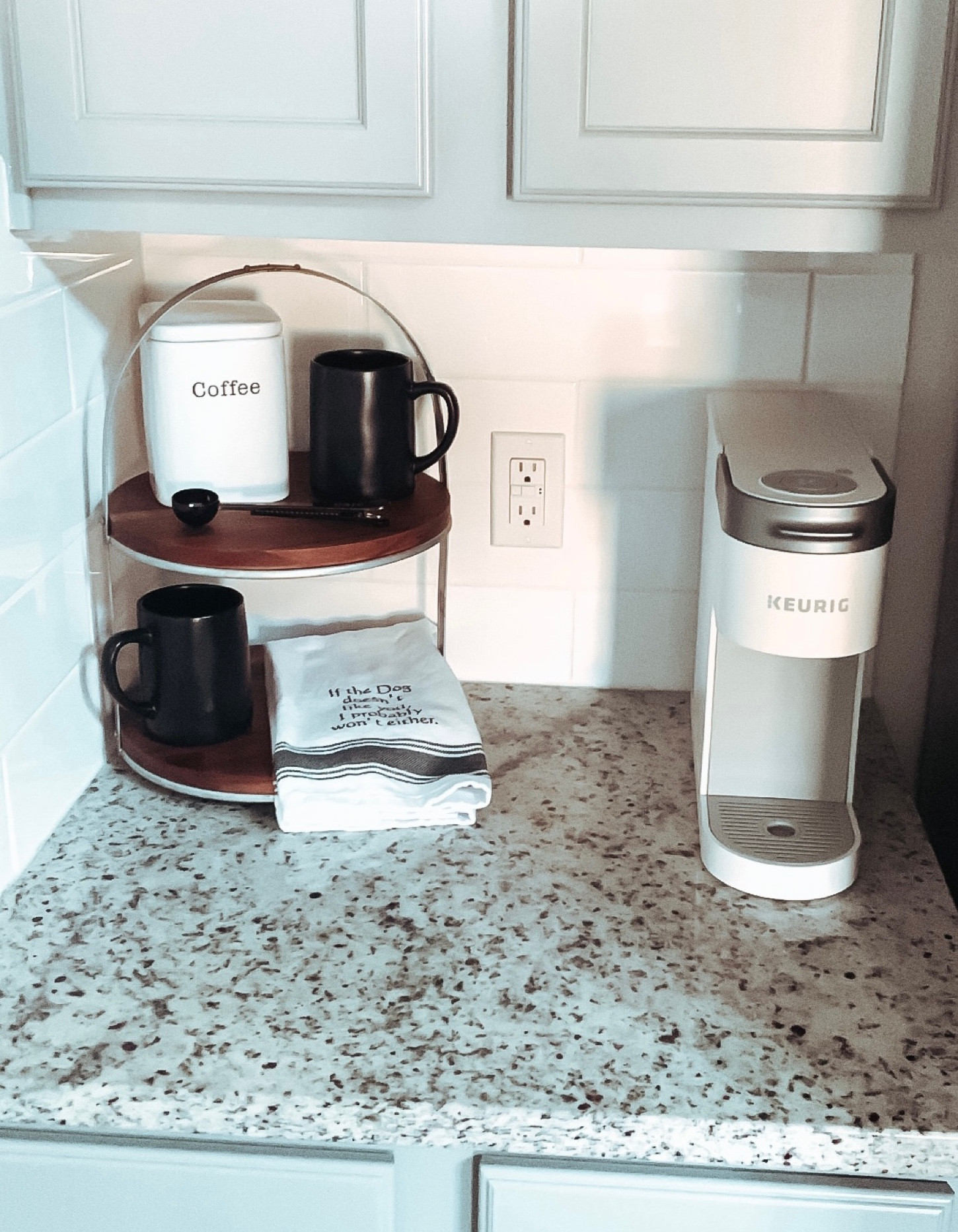 Loving my coffee space set up! 
#coffee #home #decor #kitchen 

#LTKFind #LTKhome