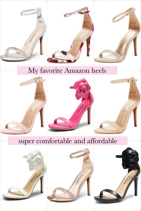 Favorite Amazon shoes 👠 💖

#LTKshoecrush #LTKfindsunder50 #LTKwedding