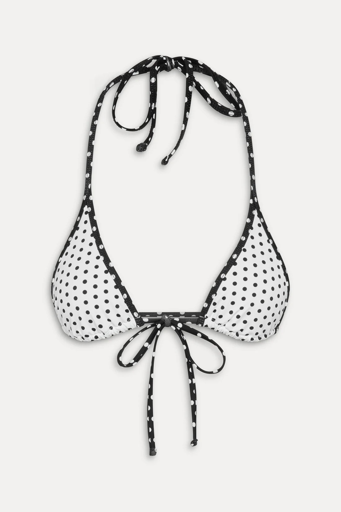 Paradise Halter Bikini Top - Classic Polka Dot | Frankies Bikinis