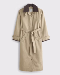 Women's Waxed Mac Coat | Women's Coats & Jackets | Abercrombie.com | Abercrombie & Fitch (US)