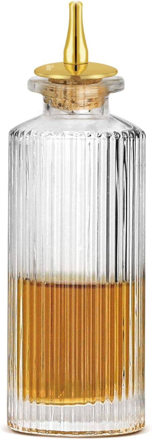 Bitter Bottle – Pillar Shape Bitter Bottle for Cocktail, 4.7oz / 140ml, Great for Bartender, Ho... | Amazon (US)
