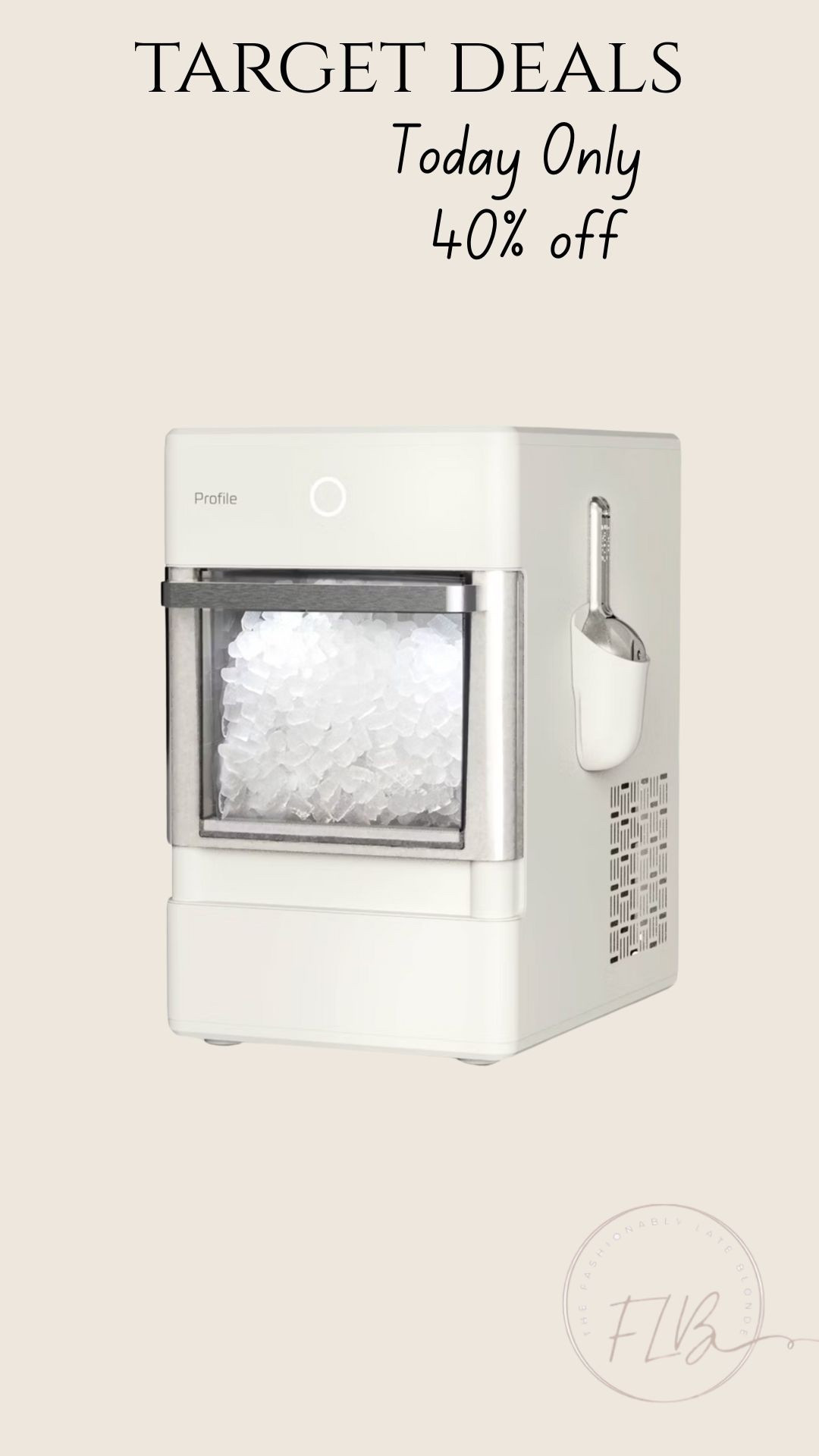 Today only 40% off nugget ice maker! 

Target deals, holiday shopping, gift giving, gifts for her

#LTKSaleAlert #LTKHome