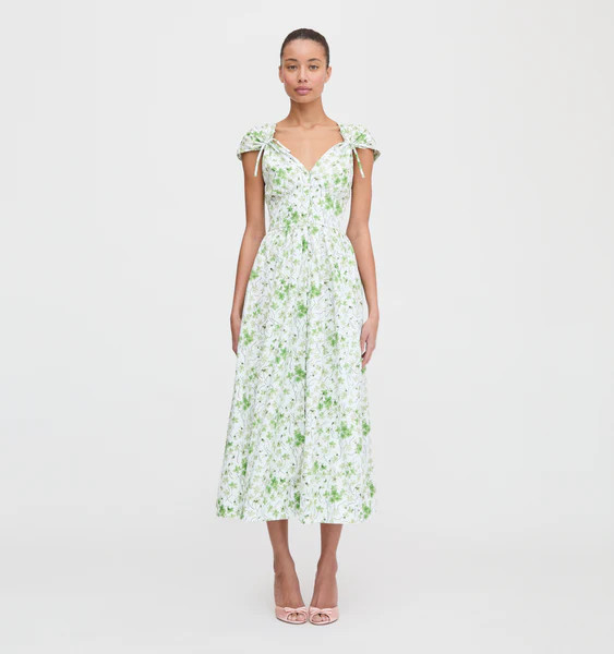 The Lucille Dress - Green Sweet Peas | Hill House Home US