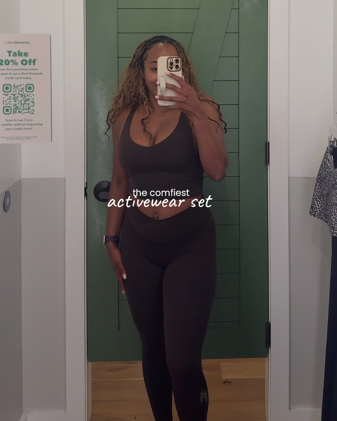 quality and material of this activewear set is amazing. soft material and so comfortable. 

#LTKFindsUnder50 #LTKFindsUnder100 #LTKActive