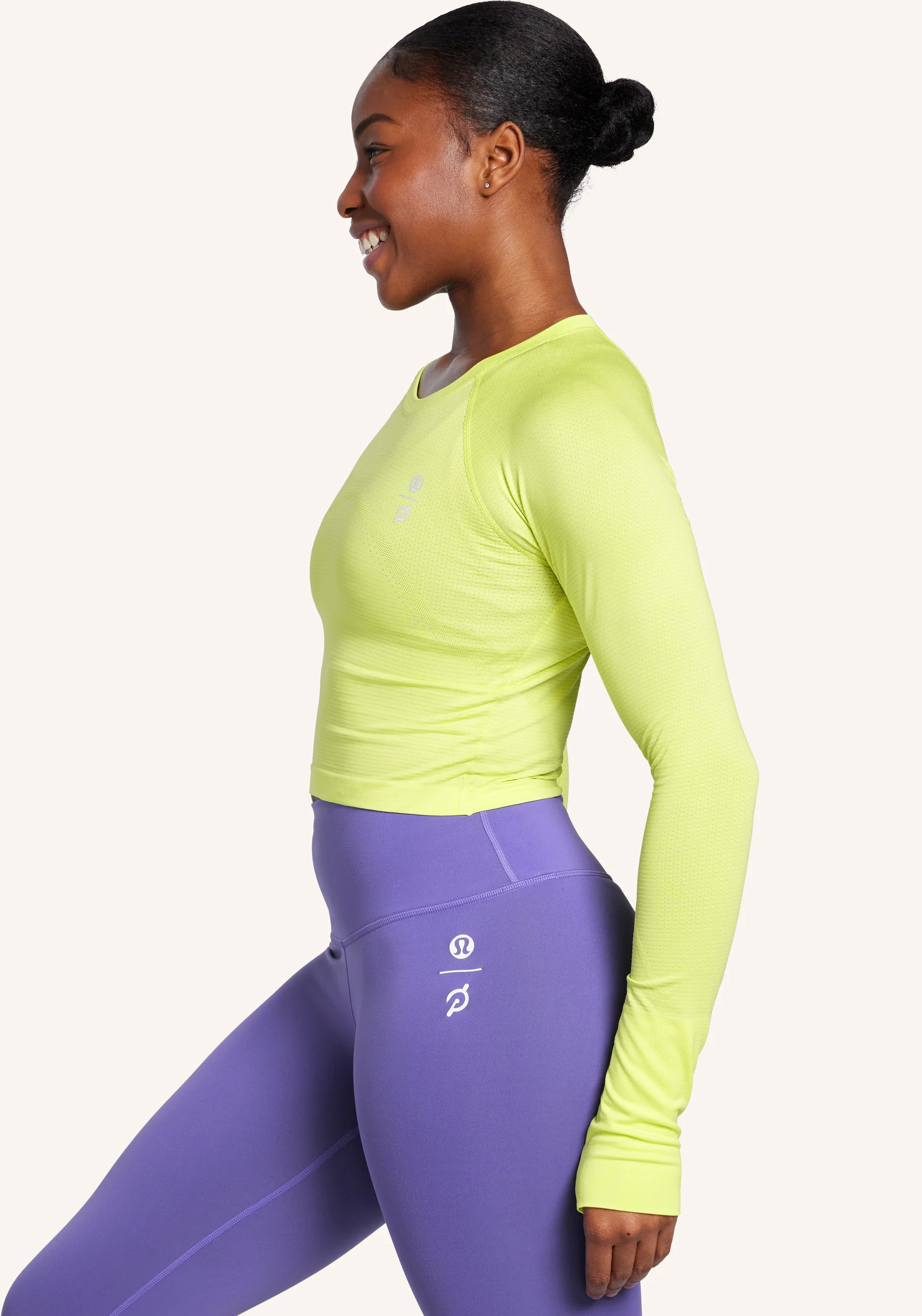 Swiftly Tech Cropped Long-Sleeve Shirt 2.0 | Peloton Apparel