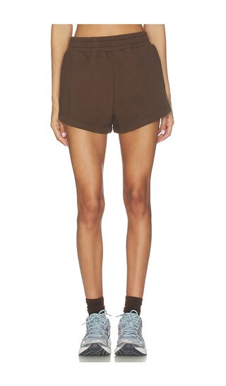 Daily Drills Super Shorts in Brown. - size M/L | Revolve Clothing (Global)