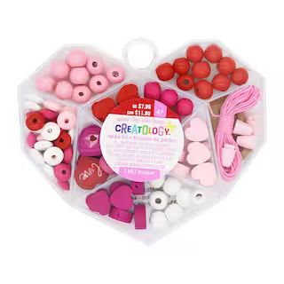 Valentine's Day Heart Shape Bead Kit by Creatology™ | Michaels | Michaels Stores