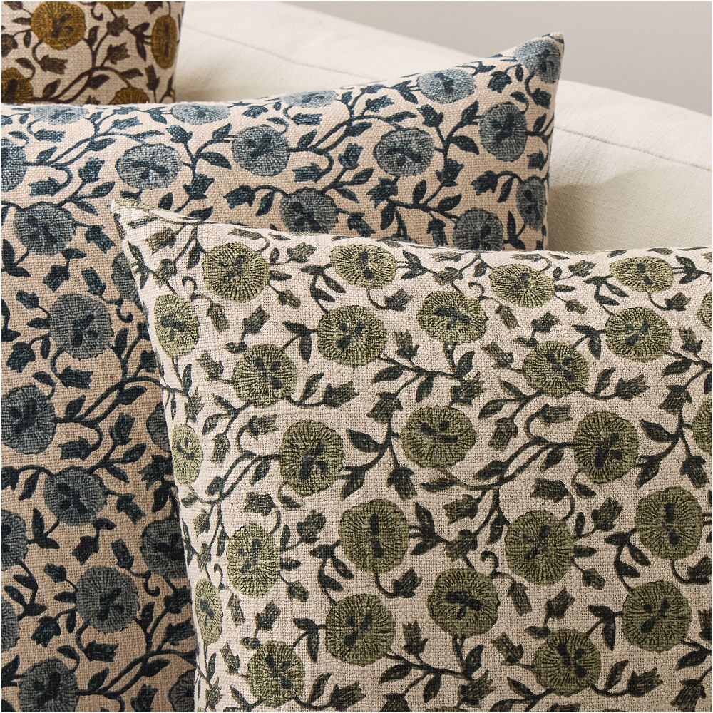 Laney Floral Pillow Cover | West Elm (US)
