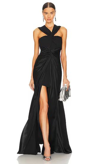 Dorrit Gown in Black | Black Tie Wedding Guest | Revolve Clothing (Global)