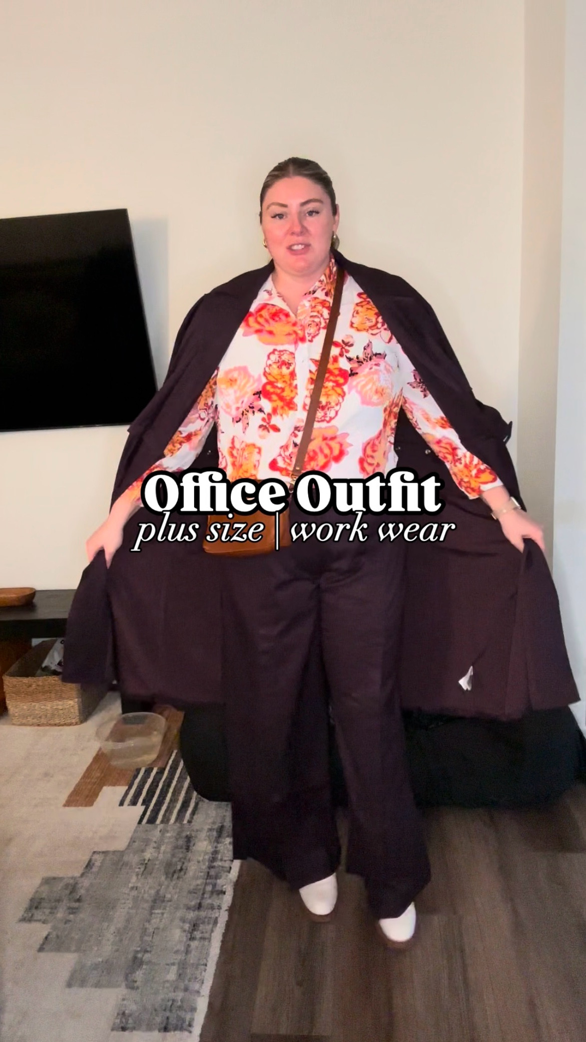 Loving this bold print, button down. I paired it with these plum trousers and a matching trench! Both the trench and trousers are considered “convertible”, which means you can unzip/unbutton them to change their look!

Plus size fashion, trench coat, office wear, work wear, business, button down, affordable fashionn

#LTKMidsize #LTKStyleTip #LTKPlusSize