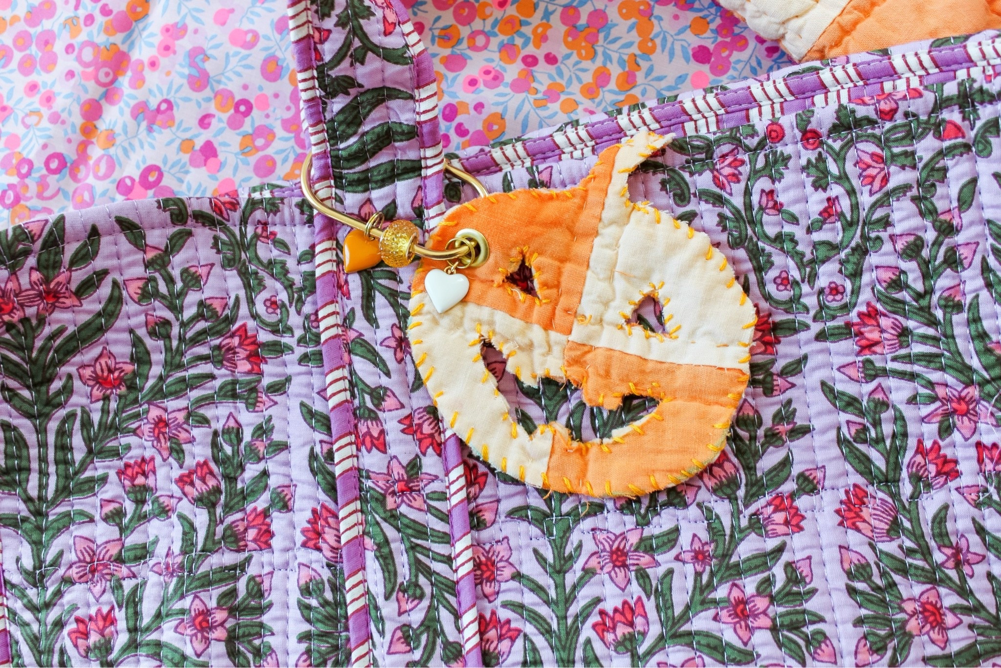 All of the supplies I used to create this charm jack-o’-lantern bag charm!

#LTKHome #LTKSeasonal
