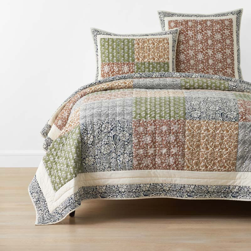 Deepti Patchwork Quilt - Multi, Full/Queen | The Company Store