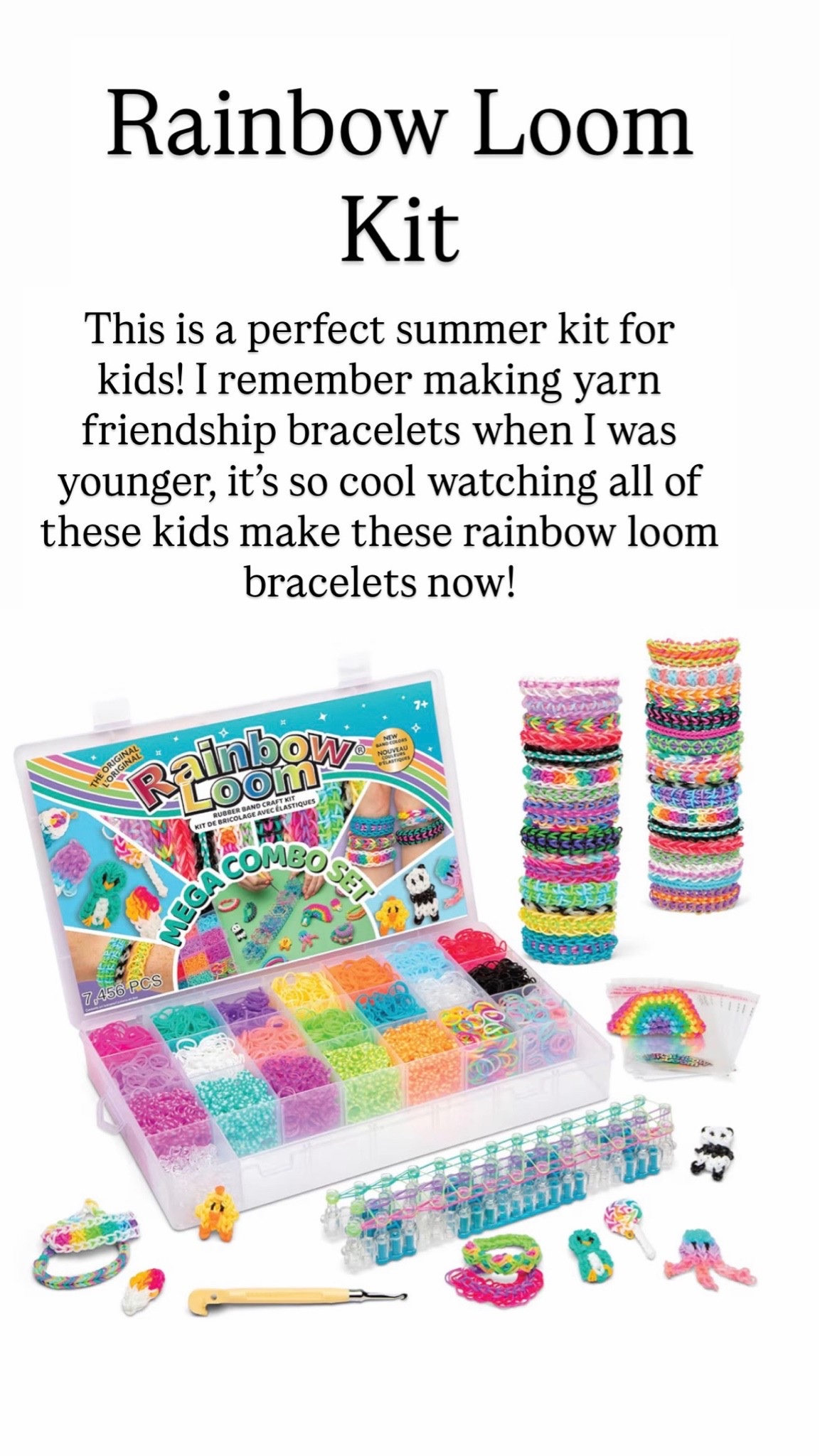 Rainbow loom kit

#LTKKids
