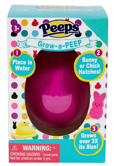 Peeps Grow-a-Peep, Easter basket Stuffer, Pink | Walmart (US)