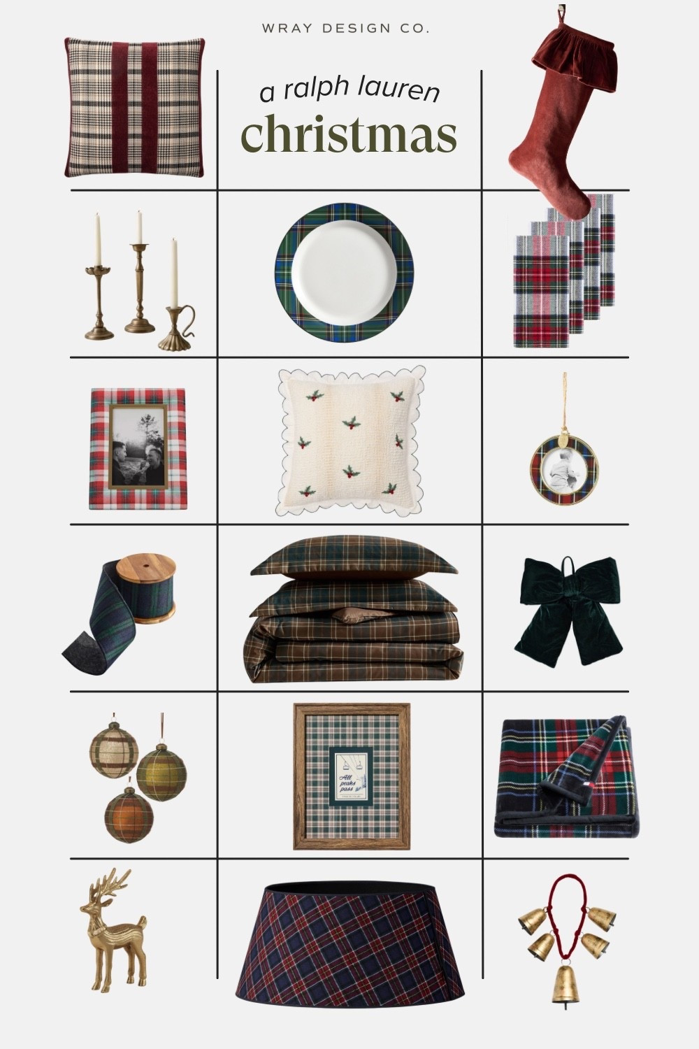 This holiday season, the Ralph Lauren aesthetic is trending. Think red, hunter green, and camel tartan bedding, napkins, and throw blankets. Along with bronze and brass ornaments and figurines. And don’t forget about velvet bows and stockings!

#LTKSeasonal #LTKHome #LTKHoliday