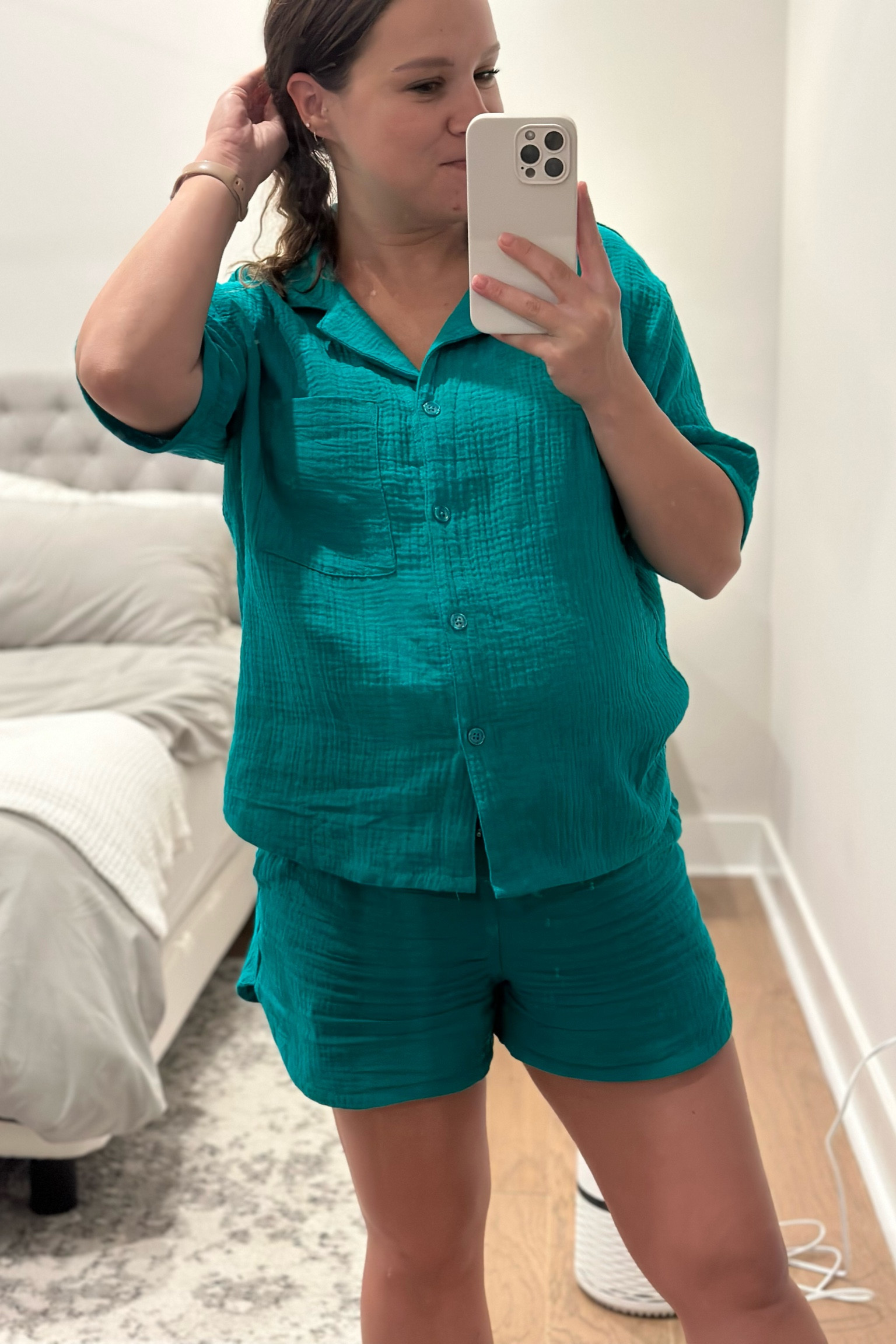 The comfiest set for summer! It would be great for running around in the heat, sleep, or the beach. My mom got it for me to wear home from the hospital 🥰 the fabric is so soft and it comes in a few great colors!

#LTKSeasonal #LTKbump #LTKunder50