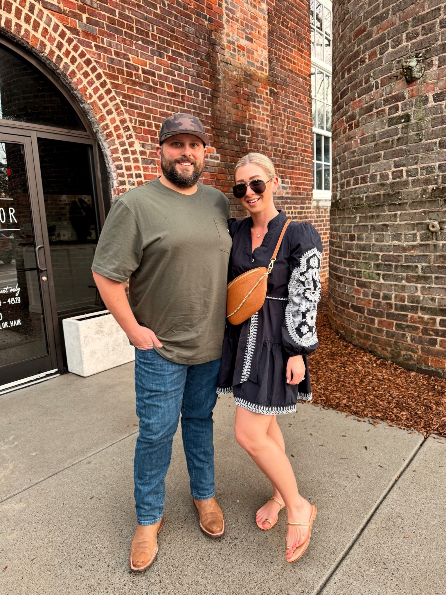 Last nights dinner OOTD 💛 This dress is under $50 and SO darn cute for Spring! It looks like something you get from Anthro or Revolve for $150+ 💁🏼‍♀️ Sharing it on in stories and you can shop it via the 🔗 in my bio!

Dress size small, bag 15% OFF with code: LTK15

Date night, spring dresses, Gigi New York 

#LTKPetite #LTKootd #LTKgrwm