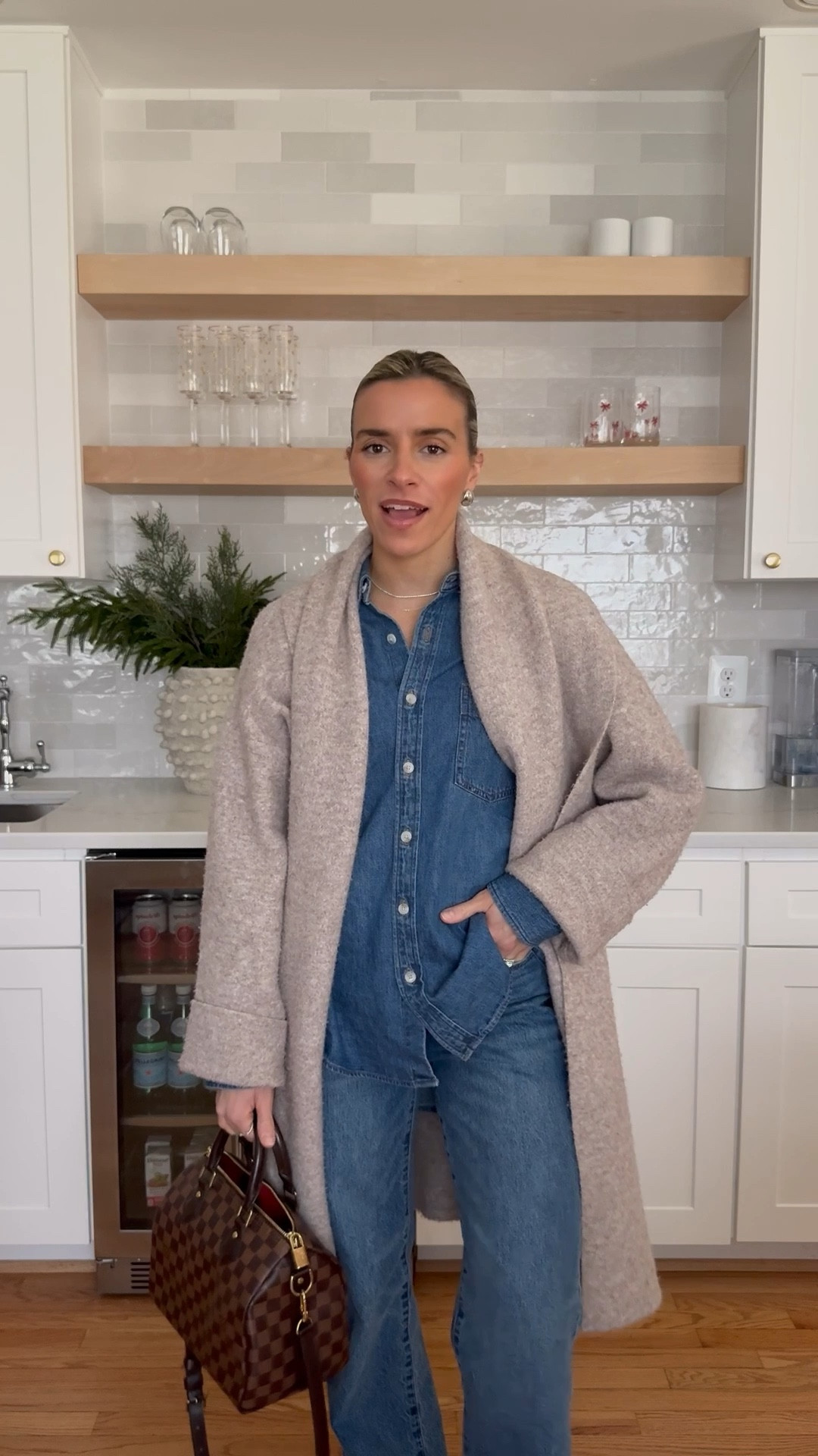 XS denim top 
25 jeans 

#LTKFindsUnder100 #LTKootd #LTKmomlife