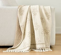 Kona Jacquard Throw | Pottery Barn (US)