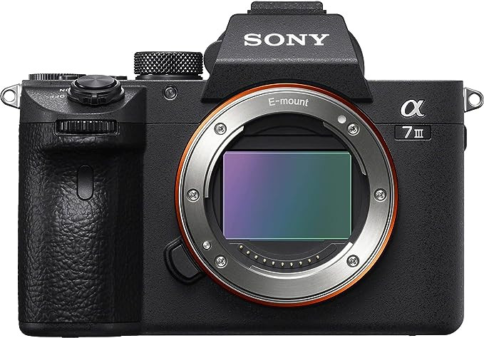 Sony a7 III ILCE7M3/B Full-Frame Mirrorless Interchangeable-Lens Camera with 3-Inch LCD, Body Onl... | Amazon (US)