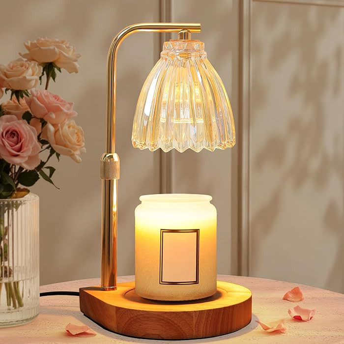 AIFEI Candle Warmer Lamp with Timer, Dimmable Candle Lamp with Adjustable Height, Birthday Gifts ... | Amazon (US)