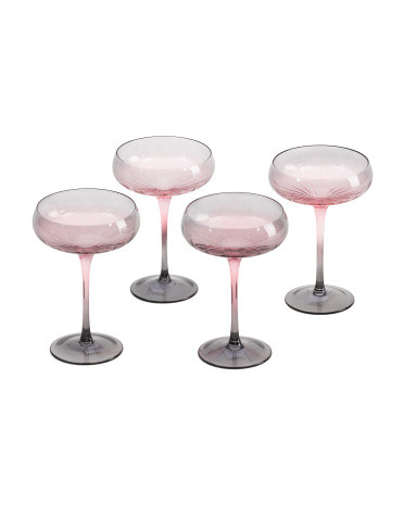 4pk Umbea Optic Coupe Glasses | TJ Maxx