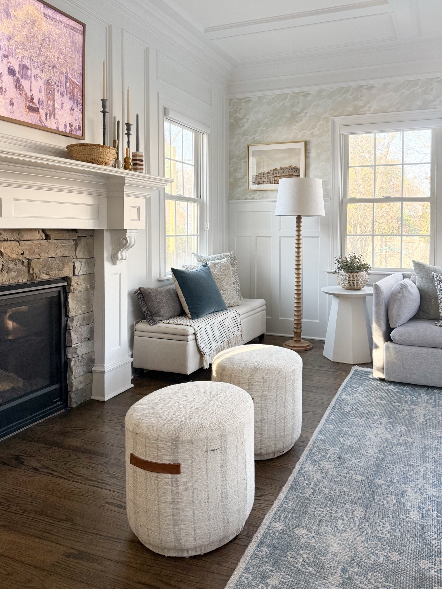 Floor lamps are one of my favorite ways to brighten a seating area without adding visual clutter. This one has such a clean profile and gives off the perfect amount of light for relaxing at the end of the day. Floor lamp, living room lighting, layered lighting, neutral home decor, reading lamp, home styling, modern interiors, living room ideas, GirlOnTheHudson

#LTKHome