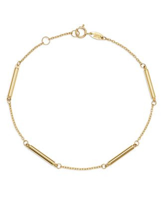 Moon & Meadow Bar Station Bracelet in 14K Yellow Gold - Exclusive   | Bloomingdale's Jewelry & Ac... | Bloomingdale's (US)