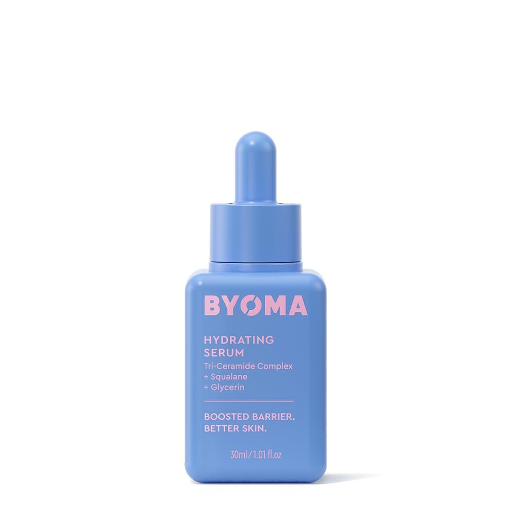BYOMA Hydrating Serum - Moisturizing Facial Serum with Squalane, Glycerin & Ceramides - Hydrating... | Amazon (US)