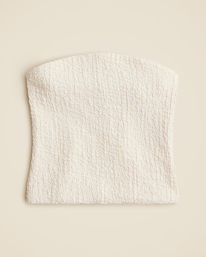 Bubble-knit tube top | J. Crew US