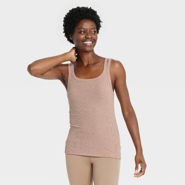 Women's Active Ribbed Tank Top - All in Motion™ | Target