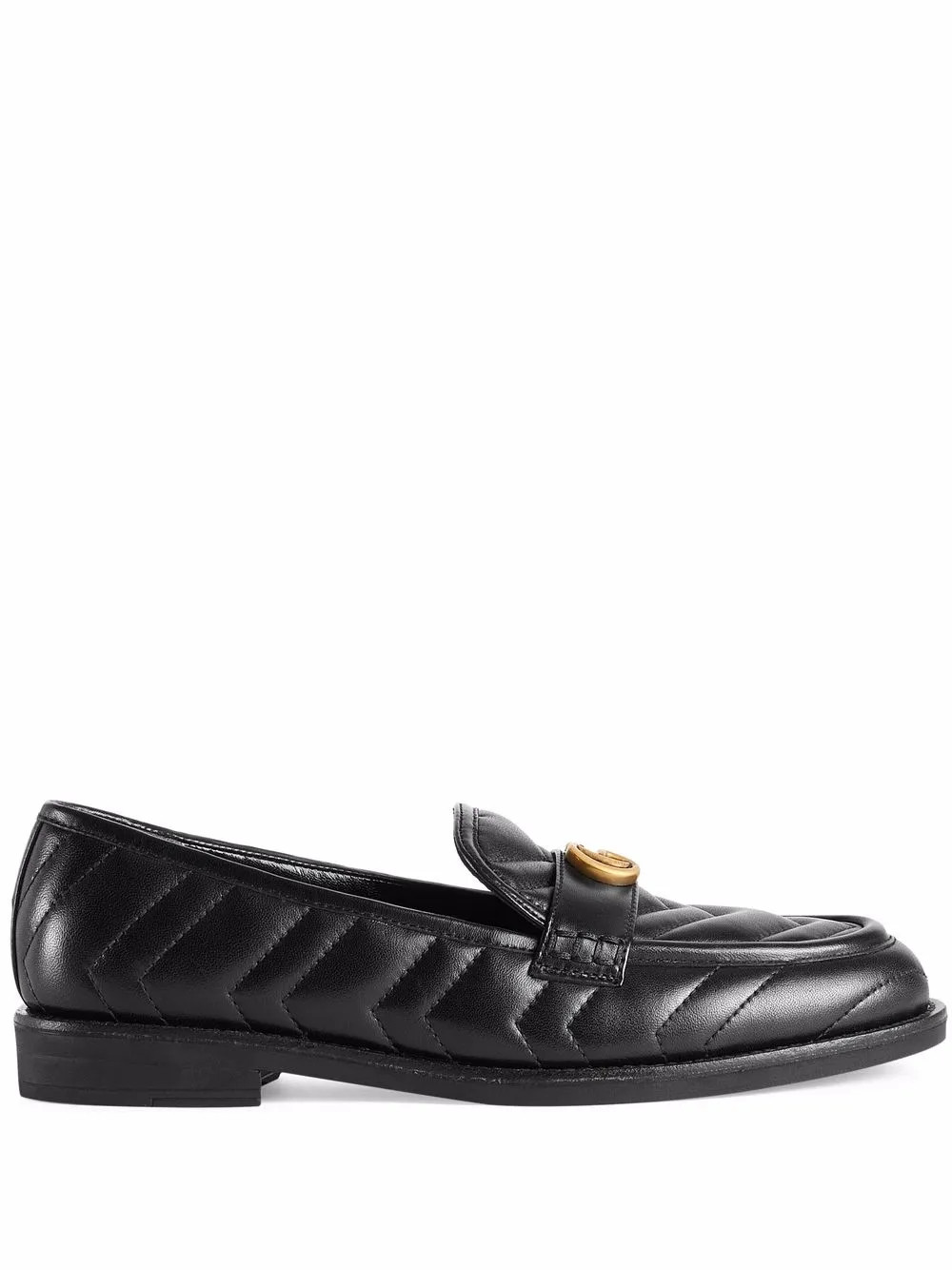 Gucci Double G Matelassé Loafers - Farfetch | Farfetch Global