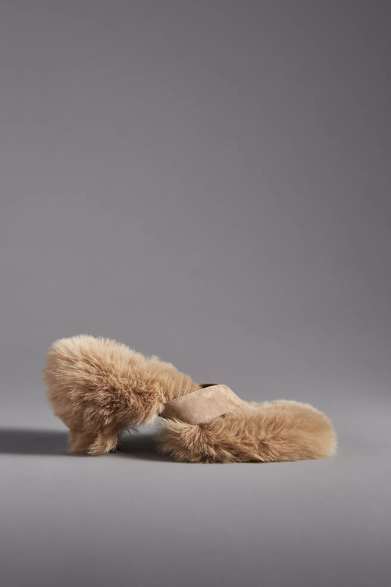 Jeffrey Campbell Fluffed Kitten Heels | Anthropologie (US)