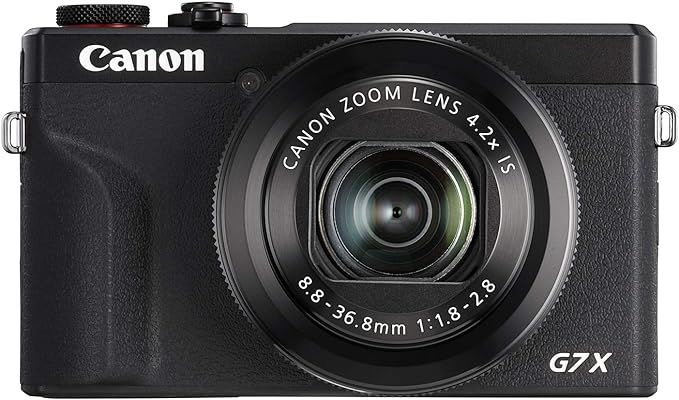 Canon PowerShot G7X Mark III Digital 4K Vlogging Camera, Vertical 4K Video Support with Wi-Fi, NF... | Amazon (US)
