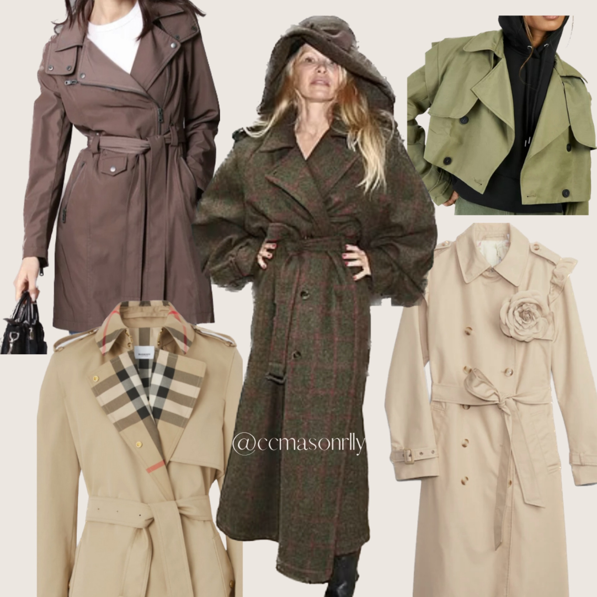 The iconic Pamela Anderson at Paris Fashion Week 2023 reminds us that it’s time to bring out our raincoats. She styled her full length maxi with a floppy hat and went makeup free. She’s a legend! The Trenchcoat doesn’t have to be boring as she clearly shows. Here are some new Trenchcoat silhouettes from the cropped to the classic  

#LTKstyletip #LTKSeasonal #LTKtravel