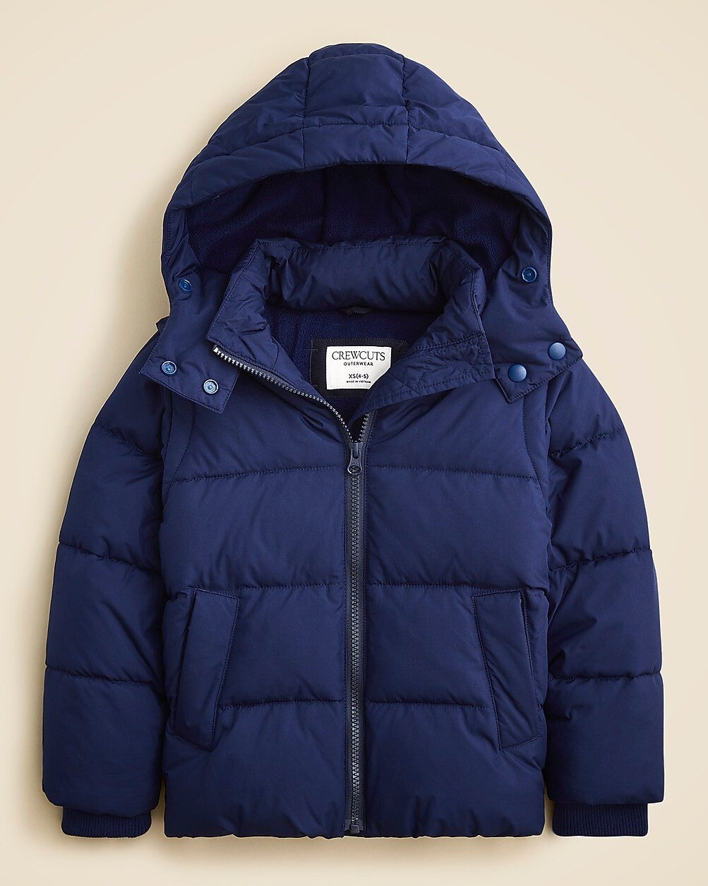 Kids' classic puffer jacket with PrimaLoft® | J. Crew US