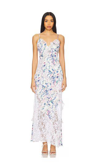 Josalyn Maxi Dress in Blue | Revolve Clothing (Global)