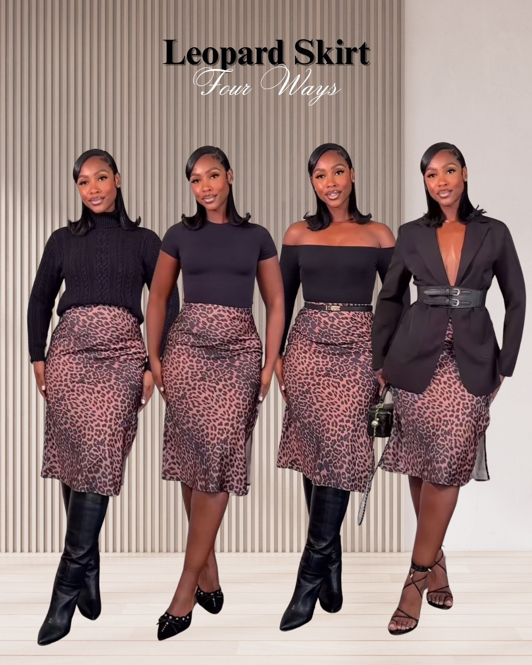 I love a piece that you style almost always in this skirt understood the assignment 🥰#cheetah 

#LTKootd