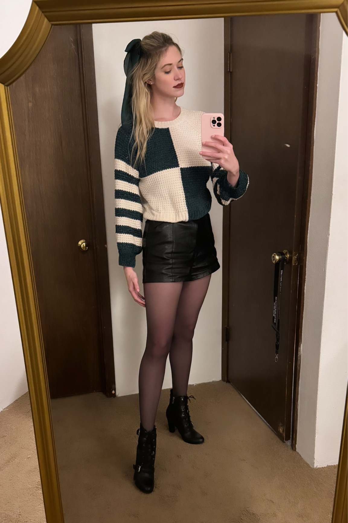 My favorite faux leather shorts are currently on sale for $20.99 at Altar’d State! They run true to size and are so versatile for fall and winter!

#LTKfindsunder50 #LTKSeasonal #LTKsalealert